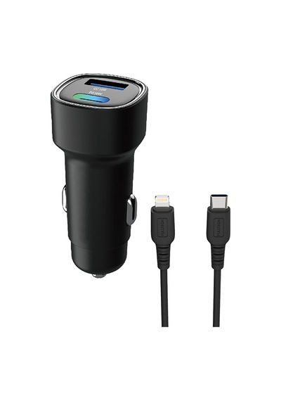 48w Hızlı Şarjlı Araç Şarj Cihazı Type-c + Usb Çift Giriş Typ