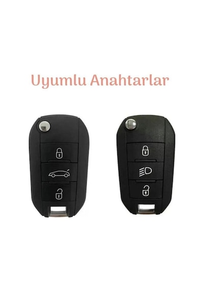 Citroen C4 C4l Kaktüs C3 C6 C8 Silikon Anahtar Kılıfı 2.resime Ba