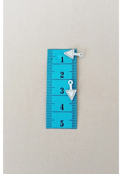 Tedar Oya Abiye Bileklik Kolye Pleksi Metalik Plastik Pul Gümüş Renk 24 Gram 285 Adet - Bnc565 Najmaddin (No:1) 8.5Cm X 10.5 Cm