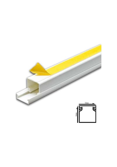 Kablo Kanalı 12x12 2mt Yapışkanlı