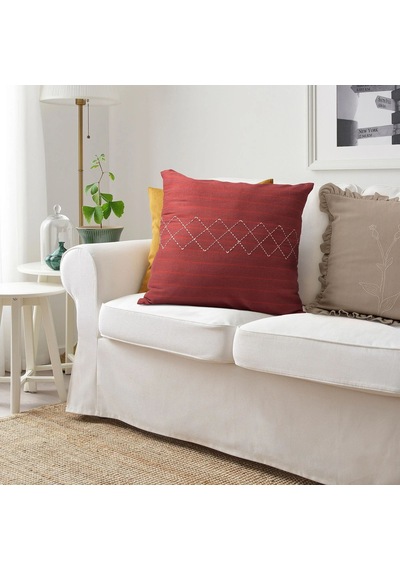 Ikea Mävınn Yastık Kılıfı 50 X 50 Cm Kırmızı