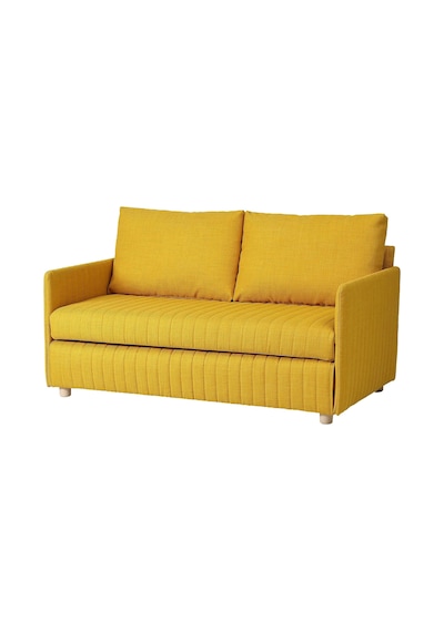 Ikea Sarı Şık Kanepe - 2'li Yataklı Kanepe