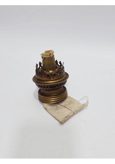 Antika Gaz Lambası Mekanizma Başlığı 037 Altın
