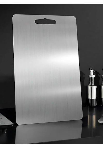 Erya Home Paslanmaz Çelik Antibakteriyel Kesme Tahtası Yüksek Kalite 24 x 36