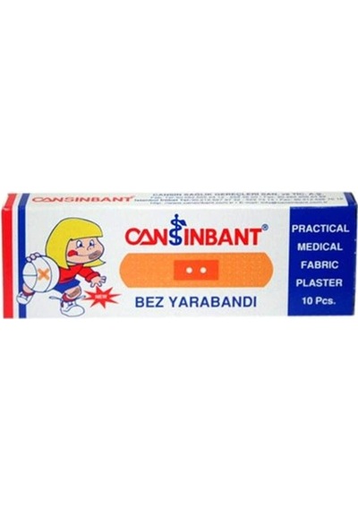 Cansınbant Yara Bandı 10 Adet