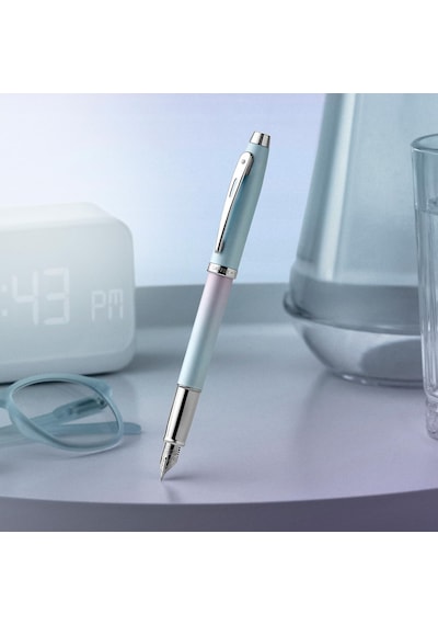 Sheaffer 100 Expressıon Dolma Kal Sedefli Mavi Pem Mavi