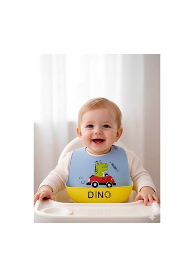 Silikon Bebek Mama Önlüğü Çocuk Mama Önlük Leke Tutmaz Yıkanabilir 821254843