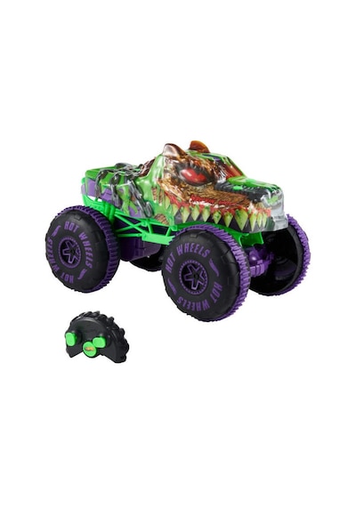 Hot Wheels Monster Trucks Mutant Chaos Wreckin Wolf Uzaktan Kuma Çok Renkli
