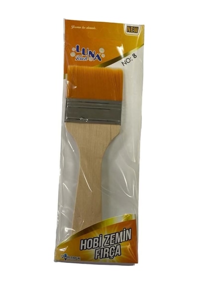 Mey İthalat Luna Zemin Fırça 8 No 4,5 Cm Genişlik