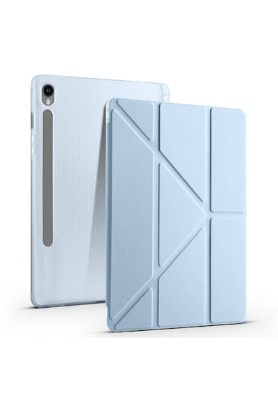 Samsung Galaxy Tab S10 Fe İle Uyumlu Kılıf Tri Folding Kalem Bölmeli Katlanabilir Standlı Pu Deri Yumuşak Kapak Kapaklı Kılıf Samsung Galaxy Tab S10 Fe İle Uyumlu Kılıf Tri Folding Kalem Bölmeli Katlanabilir Standlı Pu Deri Yumuşak Kapak Kapaklı Kılıf