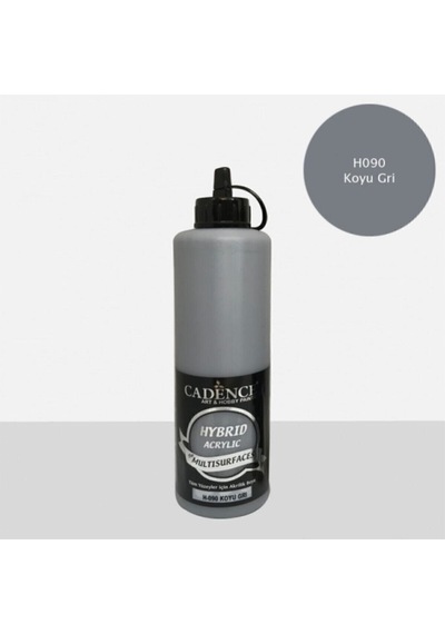 Hybrıd Akrilk Multısurfaces Koyu Gri 500ml Çok Renkler Çok Renkler