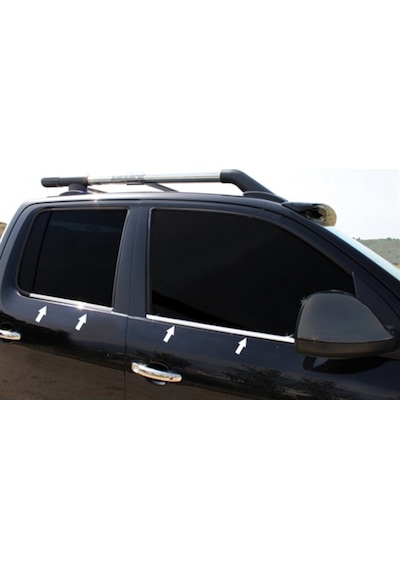 Volkswagen Amarok Krom Cam Çıtası 4 Parça 2010 Üzeri N11.11156
