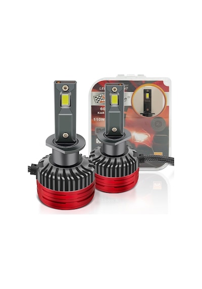 Led Far Ampulü Canbus 110w 22000lm Beyaz Işık H1 12-30v / Laam922
