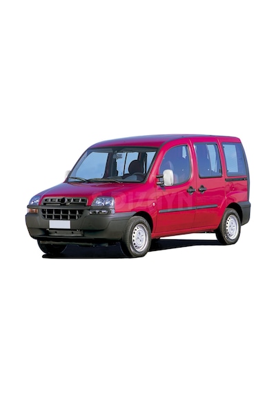 S-Dizayn Fiat Doblo Abs Krom Ayna Kapağı 2 Prç   2000-2006