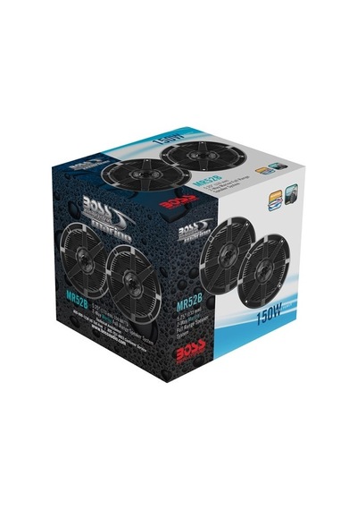 Boss Audio Systems Mr52B Marin Hoparlör 133Mm Siyah