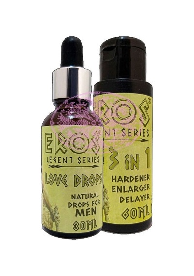 Eros Legent Erkeğe Özeı 3 Özellik Bakım Kremi 60 Ml + Erkekdamla 30 Ml