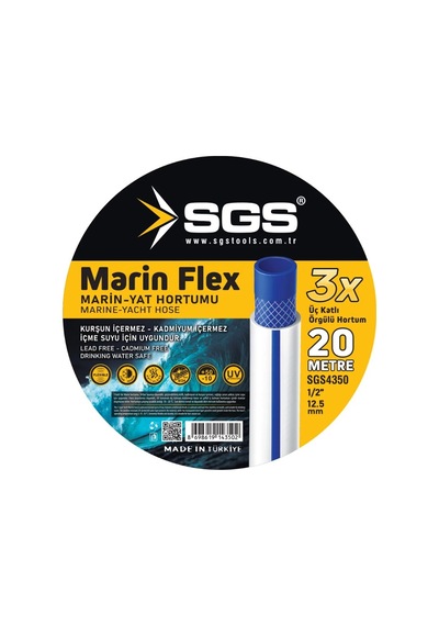 Sgs4350 1/2 Marinflex Hortum 20 Metre