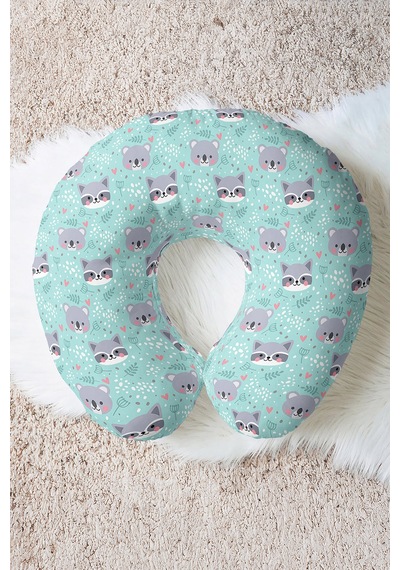 Sevimli Hayvan Figürlü Pamuklu Boyun Yastığı - Pastel Mint Gri Çocuk & Yetişkin Seyahat Yastığı Sedefli Yosunlu Ada Yeşili Sevimli Hayvan Figürlü Pamuklu Boyun Yastığı - Pastel Mint Gri Çocuk & Yetişkin Seyahat Yastığı Sedefli Yosunlu Ada Yeşili