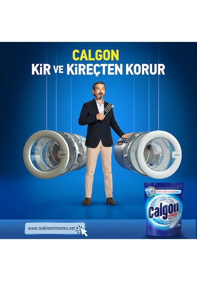 Calgon Çamaşır Makinesi Kireç Önleyici Toz 500 G
