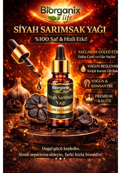 Life Siyah Sarımsak Yağı 20 ML