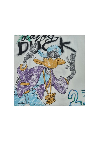Uğur Bebe Daffy Duck Baskılı %100 Pamuk Yazlık 2 Li Set, Sarı Şortlu Rahat Günlük Giyim Ekru Ekru Uğur Bebe Daffy Duck Baskılı %100 Pamuk Yazlık 2 Li Set, Sarı Şortlu Rahat Günlük Giyim Ekru Ekru