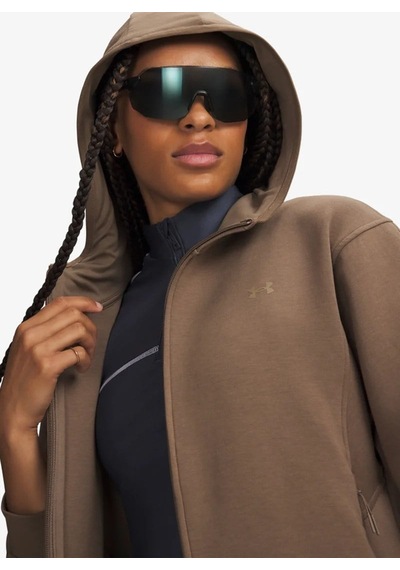 Under Armour Unstoppable Fleece Fz Jkt Kahverengi Kadın Ceket 6013520-219
