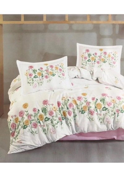 Ranforce Nev Takımı Çift Kişilik Roselin V1 Pembe Renkli