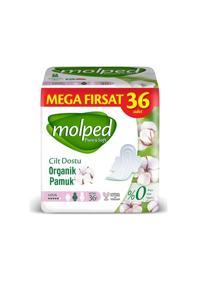 Molped P&s Uzun Mega Hijyenik Ped 36'lı - 7 Adet Tarı