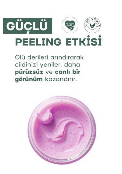 Doğal Body Scrub 500 Ml - Siyah Orkide Özlü