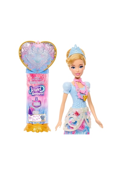 Mattel Filmden İlham Alan Mattel Disney Prensesi Cinderella Bebek, Aksesuarlar, Kalp Şeklinde Değerli Taş Kutusu İle Genel Mattel Filmden İlham Alan Mattel Disney Prensesi Cinderella Bebek, Aksesuarlar, Kalp Şeklinde Değerli Taş Kutusu İle Genel