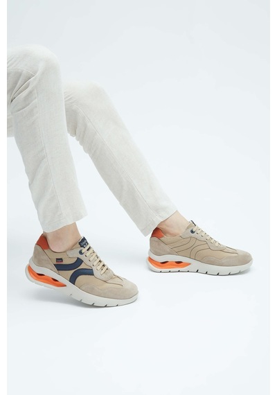 Callaghan Erkek Hakiki Deri Bej Sneakers & Spor Ayakkabı 618 45408 Erk Ayk Y23 Bej Nbk Bej
