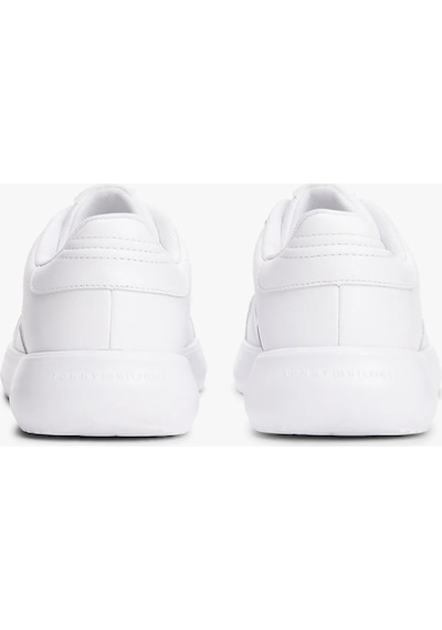 Tommy Hilfiger Modern Hafif Tabanlı Deri Erkek Sneaker Fm0fm05529ybs Beyaz