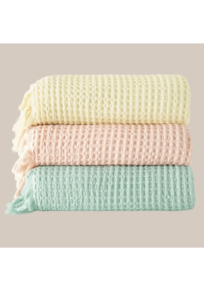 Linens Lirque Pike Çift Kişilik Somon Somon