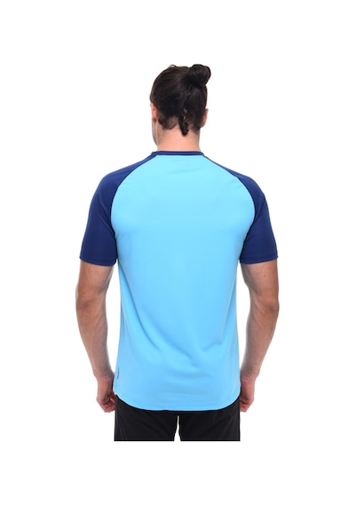 Raru Erkek Baskılı T-Shirt Justa Turkuaz