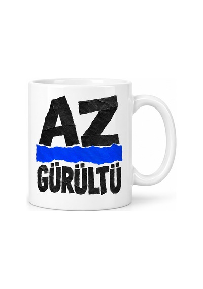 Mmb-trade Az Gürültü Tasarımlı Porselen Kupa - Model 673 Mmbz