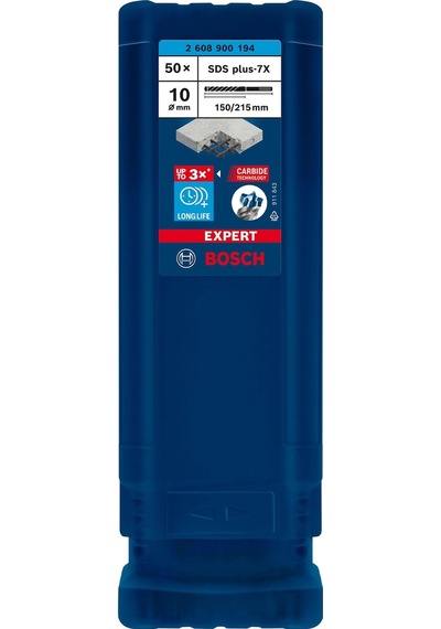 Bosch Expert 10x215 Mm 50 Lu Yeni Sds Plus-7x Matkap Ucu 2608900194