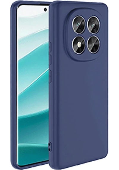 Redmi Note 14 Pro 4g Kılıf First Silikon - Lacivert