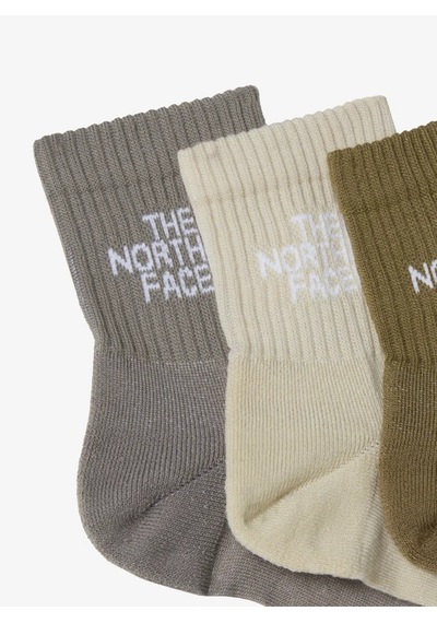 The North Face 3'lü Unisex Çorap Çok Renkli