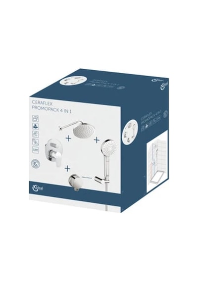 Ideal Standard BC447AA Ceraflex Ankastre Duş Sistemi Seti Krom