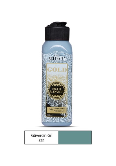 Artdeco Gold Multi-Surface Akrilik Boya 140Ml Güvercin Gri 351