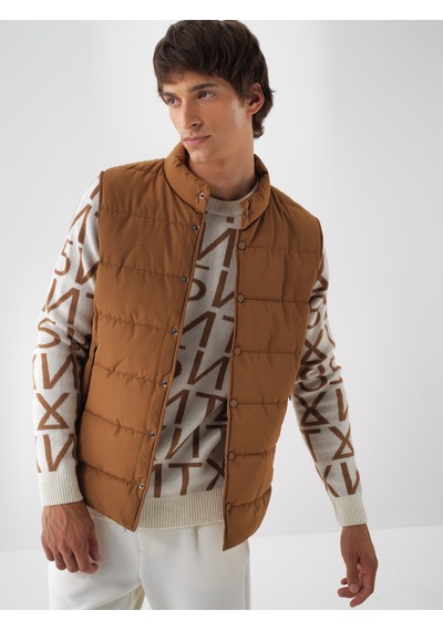 Xint Camel Formunu Koruyan Regular Fit Yelek 190578