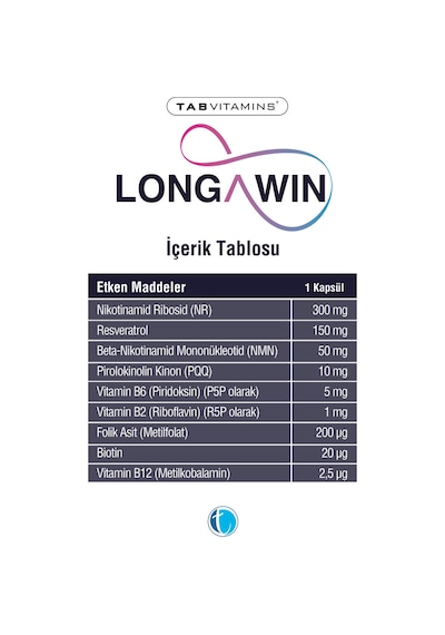 Tabvıtamıns Longawın 30 Kap.