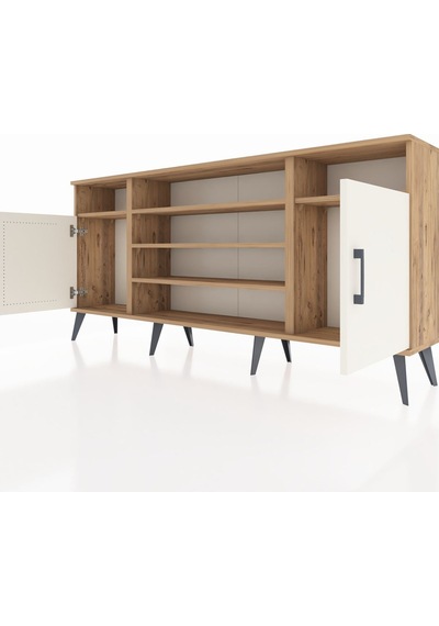 Arges Konsol 5 Raflı 2 Kapaklı 176x30x83 Çam-aytaşı/çam Aytaşı/çam Arges Konsol 5 Raflı 2 Kapaklı 176x30x83 Çam-aytaşı/çam Aytaşı/çam