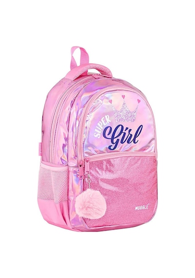 Muggle Super Girl İlkokul Çantası Pembe