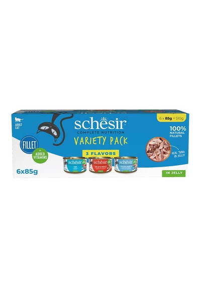 Schesir Tam Ve Dengeli Fillet Kedi Konservesi 6 x 85 G