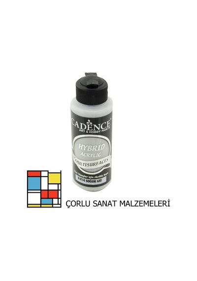 Hybrıd Akr. Multısurfaces-120Ml H-074 Soğuk Gri