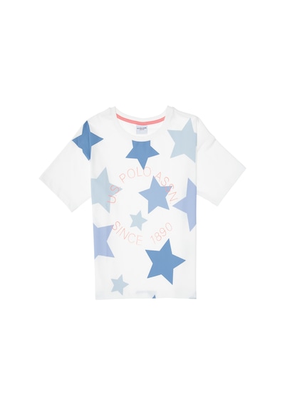 U.s. Polo Assn. Kız Çocuk Krem Pijama Takım 50315466-vr071 KREM
