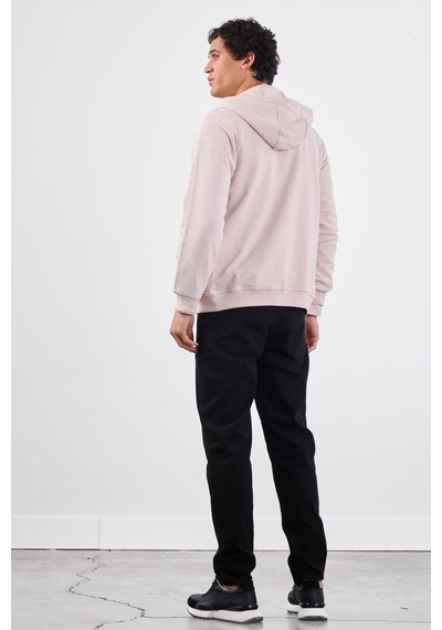 Dufy Bej Erkek Sweatshırt - Regular Fit Bej