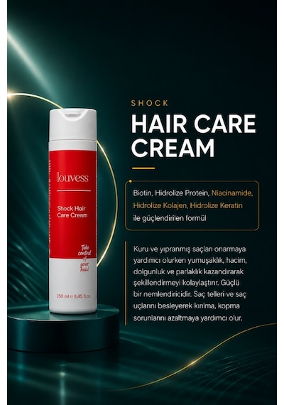 Louvess Şok Saç Bakım Kremi 250 ML