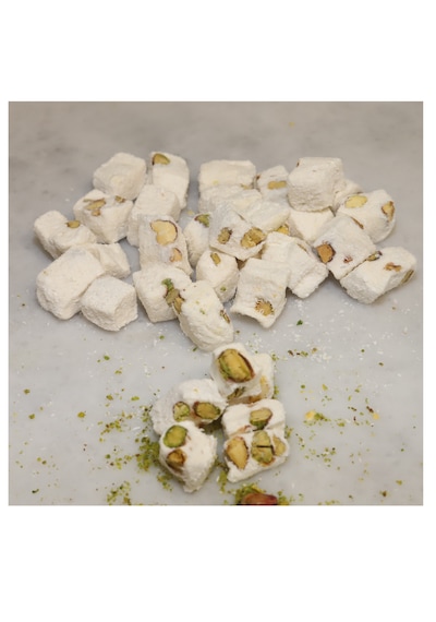 Paşa Çifte Kavrulmuş Antep Fıstıklı Lokumu -vegan-helal-glütensiz-jelatinsiz 400 Gr.